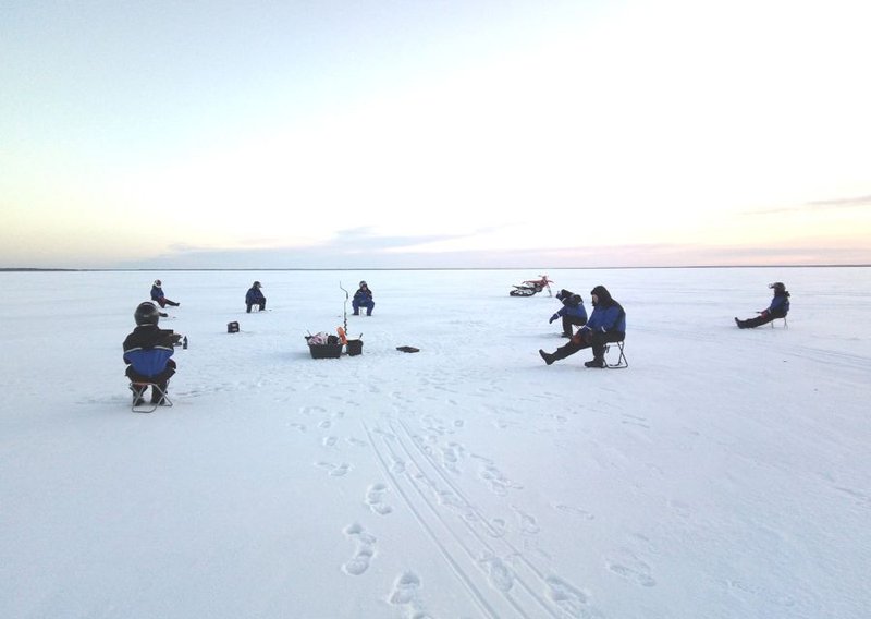 Explore ice fishing
